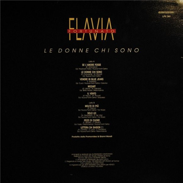 last ned album Flavia Fortunato - Le Donne Chi Sono