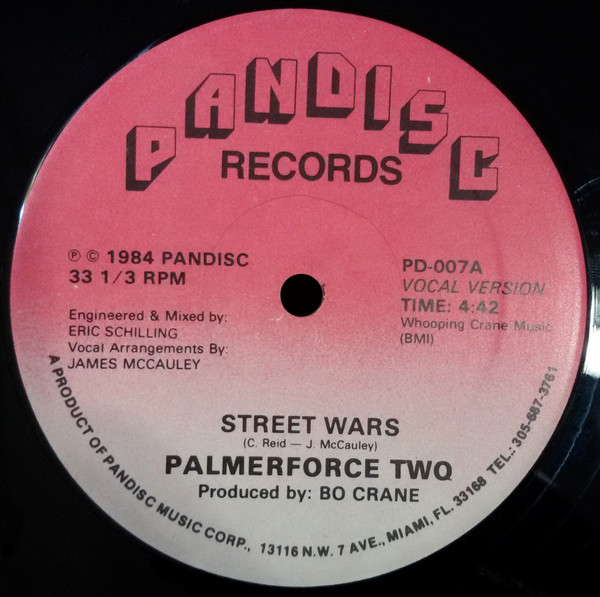 Palmerforce Two – Street Wars (1984, Vinyl) - Discogs