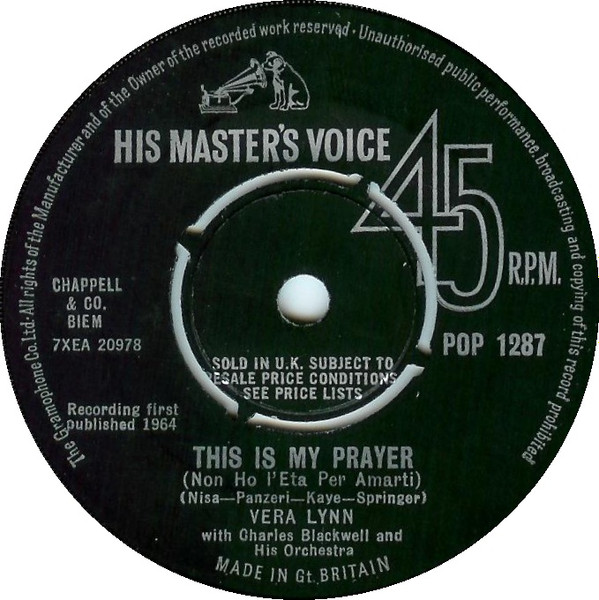 last ned album Vera Lynn - This Is My Prayer You Brought A New Kind Of Love To Me
