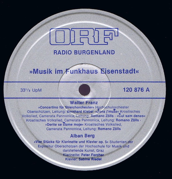 ladda ner album Various - Musik Im Funkhaus Eisenstadt