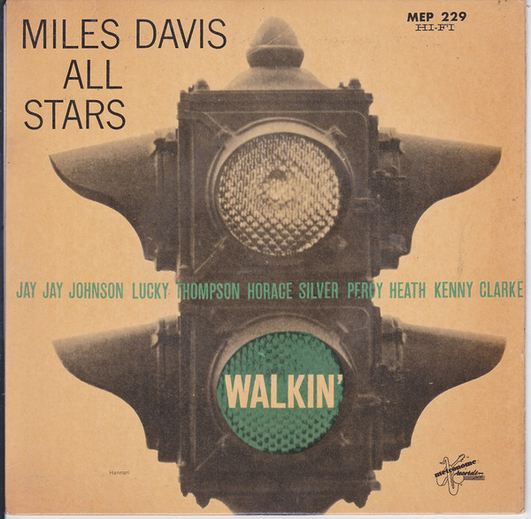 Miles Davis All Stars – Walkin' (1957, Vinyl) - Discogs
