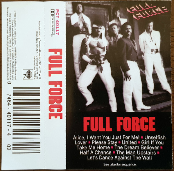 FULL FORCE Unselfish Lover Vinyl 45 Demo Record VG+ RE24155