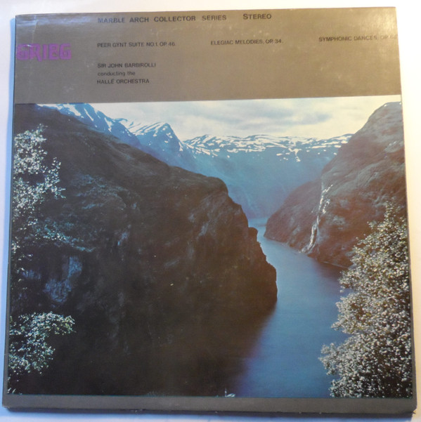 ladda ner album Sir John Barbirolli, Hallé Orchestra, Edvard Grieg - Grieg