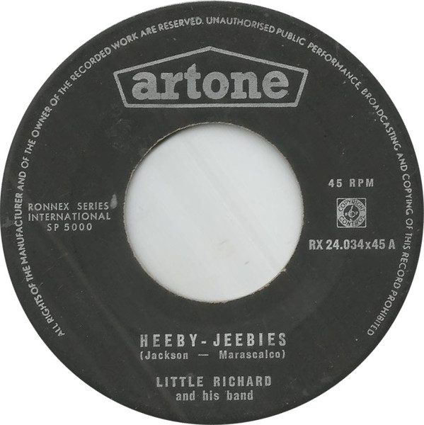 Little Richard And His Band - She's Got It / Heeby-Jeebies 