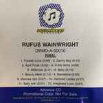 Cover of Rufus Wainwright, 1998, CDr