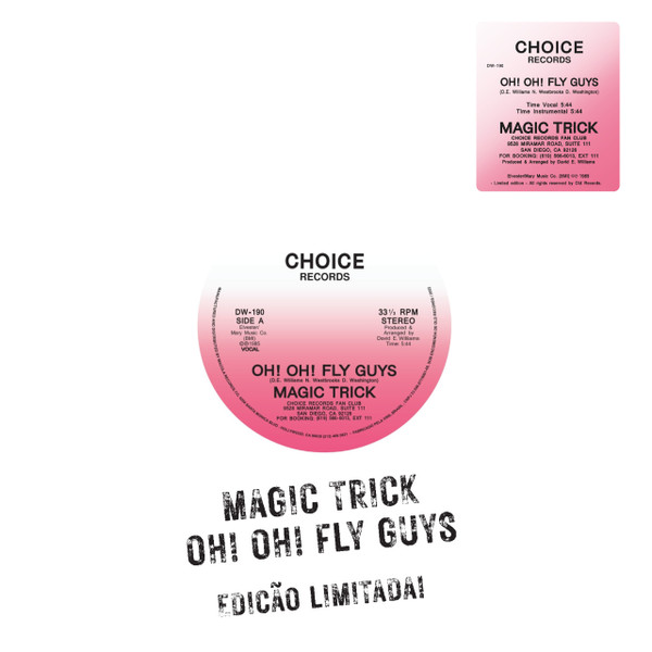 Magic Trick – Oh! Oh! Fly Guys (2022, Pink Vinyl Translucid, Vinyl