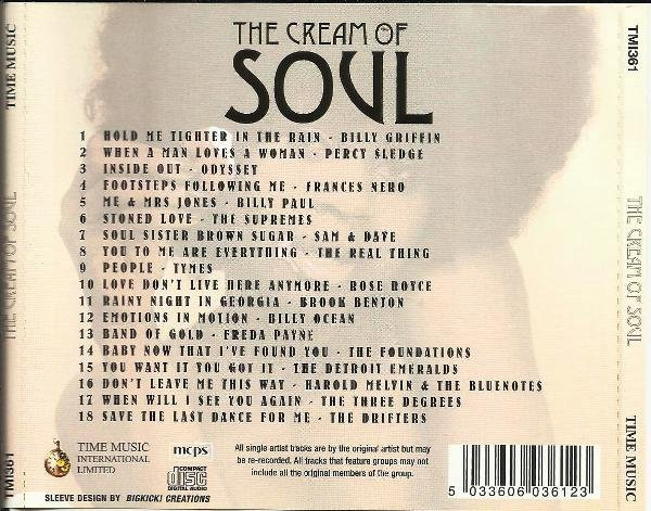 descargar álbum Various - The Cream Of Soul