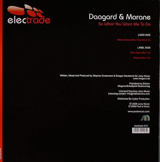 Album herunterladen Daagard & Morane - So What You Want Me To Do