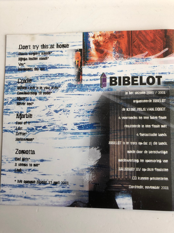 baixar álbum Various - De Kleine Prijs van Dordt 2001