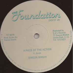 Simeon Binghi - Piece Of The Action album cover