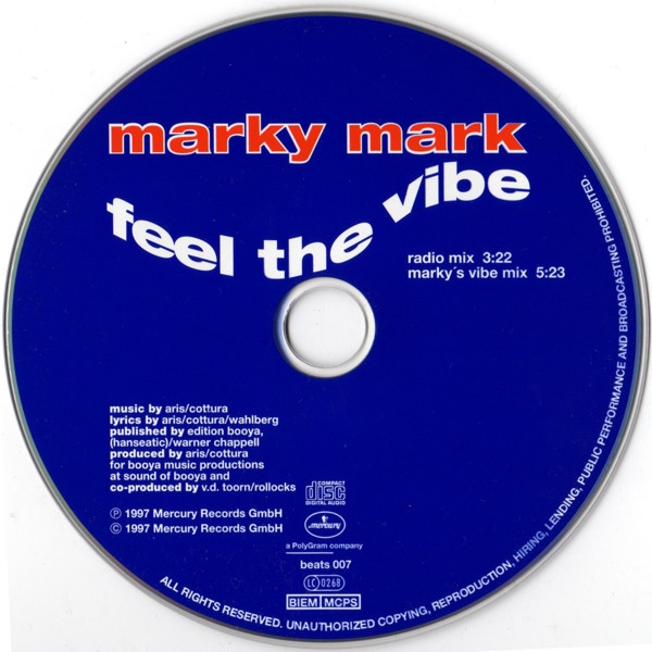 Marky Mark – Feel The Vibe (1997, CD) - Discogs