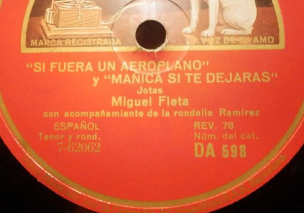 baixar álbum Miguel Fleta Con Acompañamiento De La Rondalla Ramírez - La Calle Mayor de Jaca