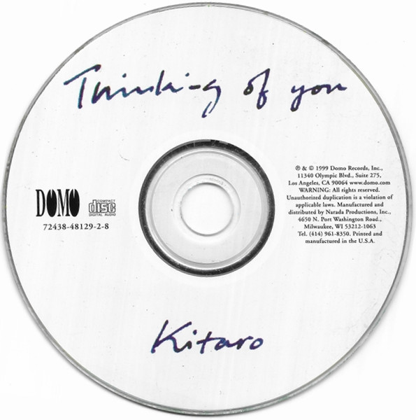 Kitaro – Thinking Of You (2001, CD) - Discogs