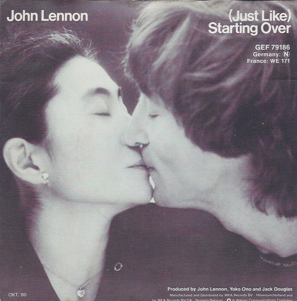 John Lennon - (Just Like) Starting Over | Releases | Discogs