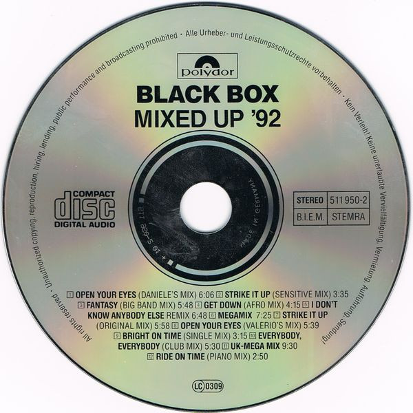 ladda ner album Black Box - Mixed Up 92