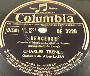 Charles Trenet - Berceuse / France Dimanche album cover