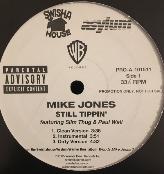 Mike Jones Feat. Slim Thug & Paul Wall - Still Tippin' (HQ / Dirty