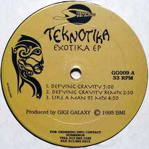 Teknotika - Exotika EP album cover