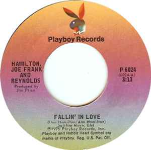Hamilton, Joe Frank & Reynolds - Fallin' In Love album cover