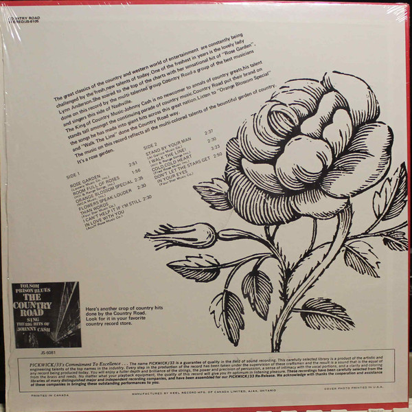 Country Road - Rose Garden | Pickwick/33 Records (JS-6105) - 2