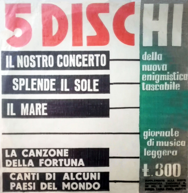 descargar álbum Various - 5 Dischi Della Nuova Enigmistica Tascabile