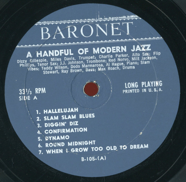 ladda ner album Charlie Parker, Dizzy Gillespie, Miles Davis - A Handful Of Modern Jazz