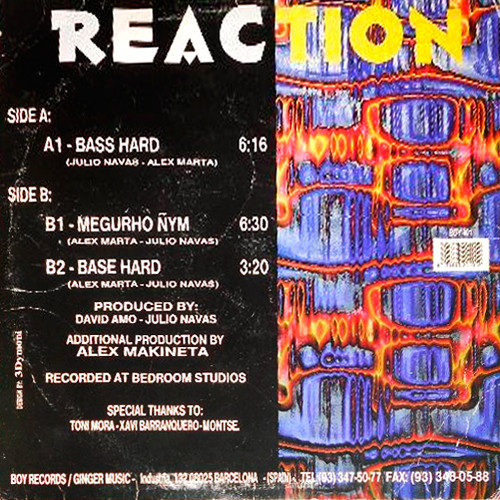 télécharger l'album Reaction - Bass Hard
