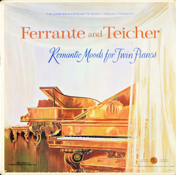 Album herunterladen Ferrante & Teicher - Romantic Moods For Twin Pianos