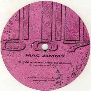 L'Annonce Des Couleurs - Mac Zimms
