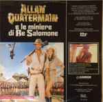 Cover of Allan Quatermain E Le Miniere Di Re Salomone (Colonna Sonora Originale Del Film), 1986, Vinyl