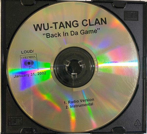 Wu-Tang Clan Featuring Ron Isley – Back In The Game (2001, CD) - Discogs