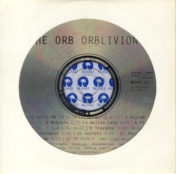 Orb – Orblivion (1997, Vinyl) - Discogs