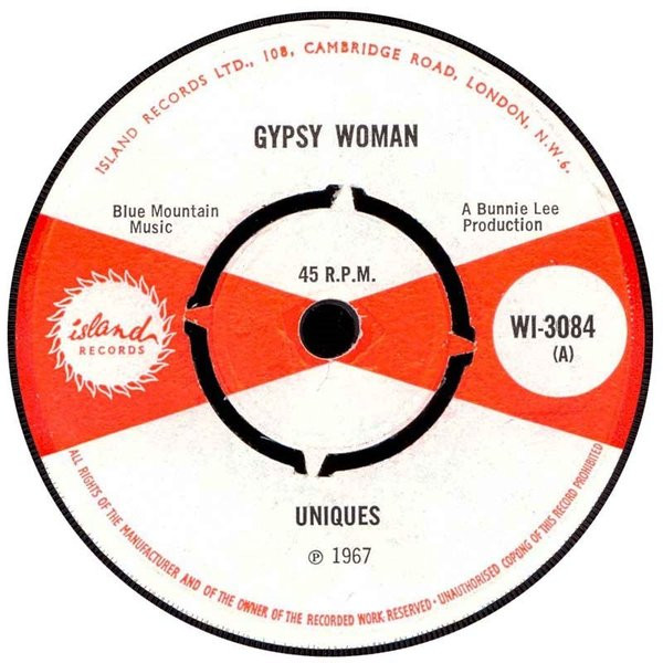 Uniques – Gypsy Woman (1967, Vinyl) - Discogs