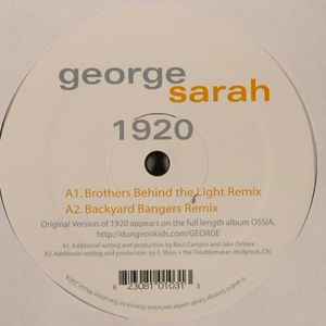 George Sarah - 1920 album cover