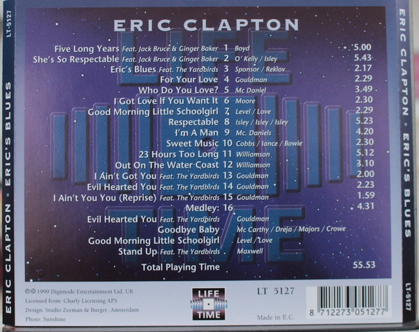 baixar álbum Eric Clapton - Erics Blues