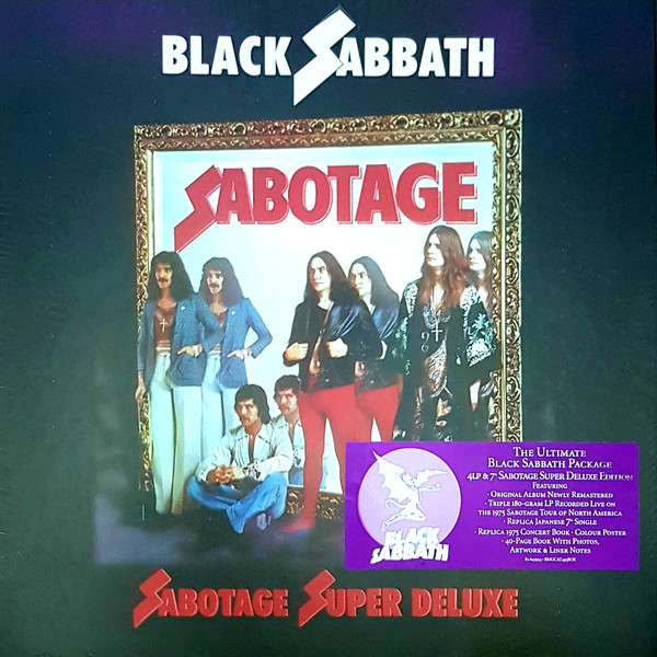 Black Sabbath – Sabotage Super Deluxe (2021, 180 Gram, Vinyl 