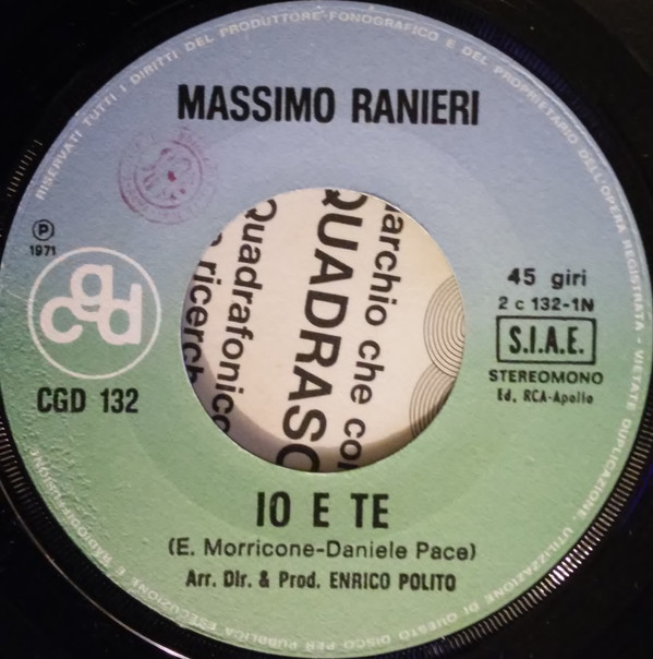 Album herunterladen Massimo Ranieri - Io E Te Adagio Veneziano