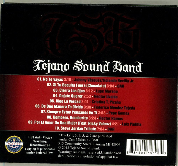 last ned album Download Tejano Sound Band - Cierra Los Ojos album