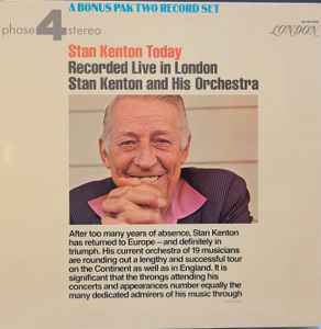 Stan Kenton And His Orchestra – Stan Kenton Today: Recorded Live In ...