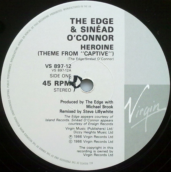 last ned album The Edge & Sinéad O'Connor - Heroine Theme From Captive
