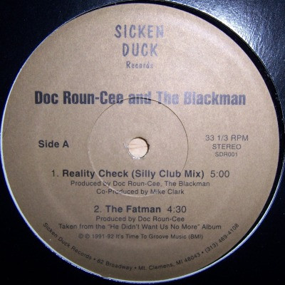 Doc Roun-Cee And The Blackman – Reality Check (1992, Vinyl) - Discogs