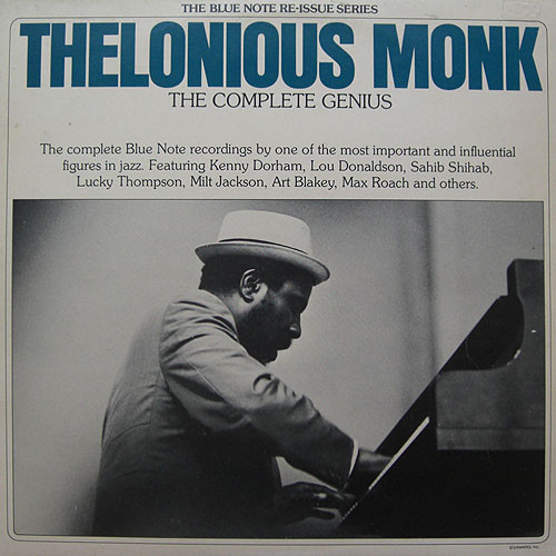 Thelonious Monk – The Complete Genius (1976, Vinyl) - Discogs