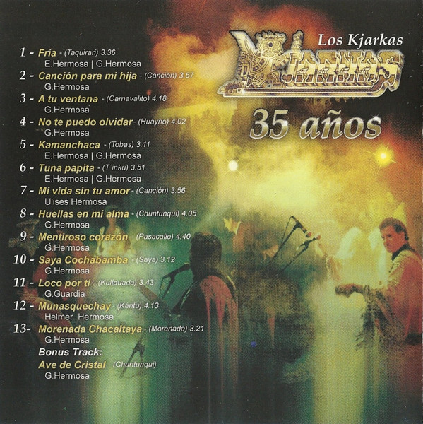 descargar álbum Los Kjarkas - 35 Años