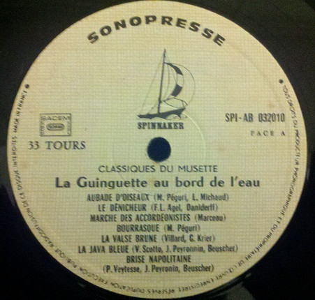 Album herunterladen Various - Classiques Du Musette La Guinguette Au Bord De Leau