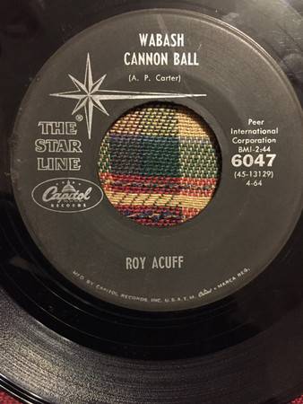 Roy Acuff – Wabash Cannonball / The Great Speckled Bird (Vinyl