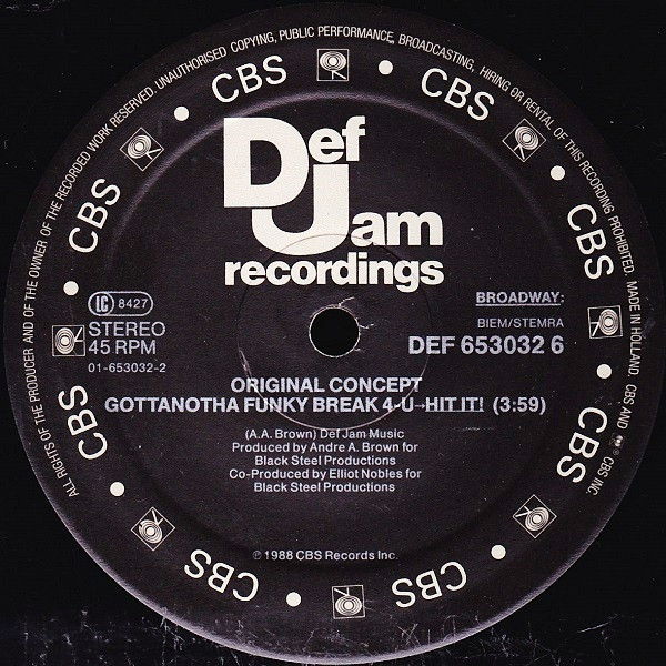 Original Concept - Charlie Sez | Def Jam Recordings (DEF 653032 6) - 3