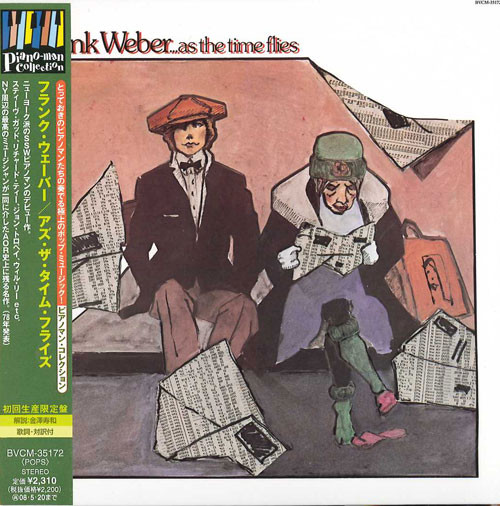 ◎FRANK WEBER / As The Time Flies ( Piano-Man Collection) ※国内盤SAMPLE CD/紙ジャケ/未開封/未使用【BMG BVCM-35172】2007/11/21発売