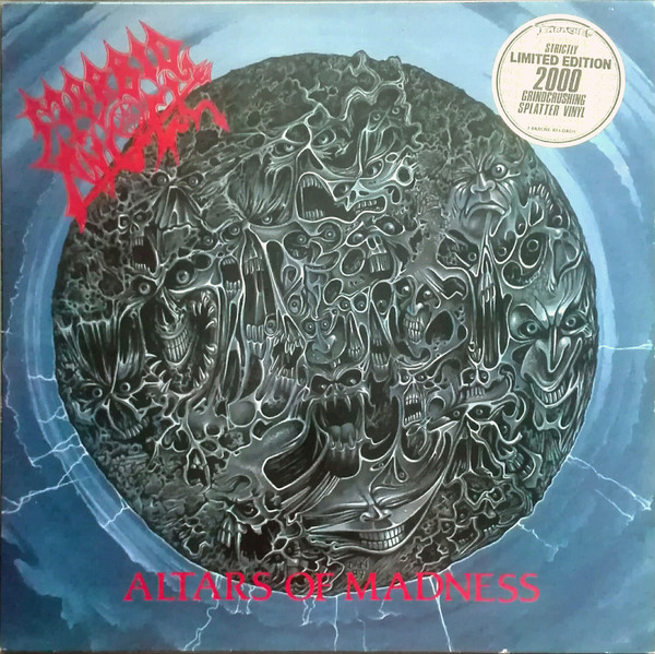 Morbid Angel – Altars Of Madness (1991, White Splattered, Vinyl) - Discogs