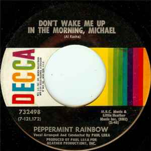 The Peppermint Rainbow - Don't Wake Me Up In The Morning, Michael / Rosemary album cover