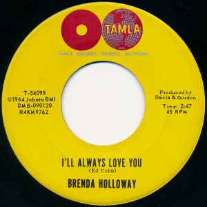 Brenda Holloway - I'll Always Love You / Sad Song album cover